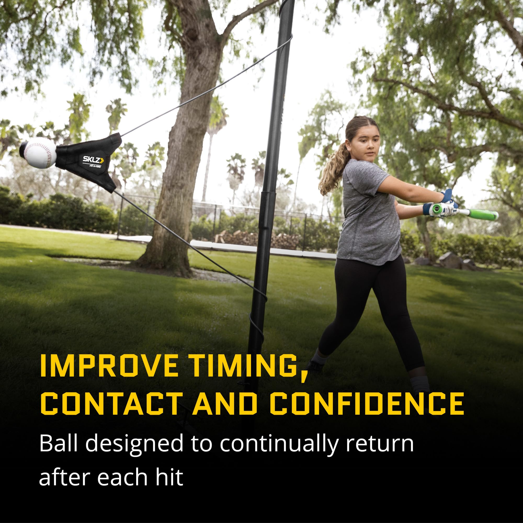 Amazon.com : SKLZ Hit-A-Way Select Youth Baseball Swing Trainer